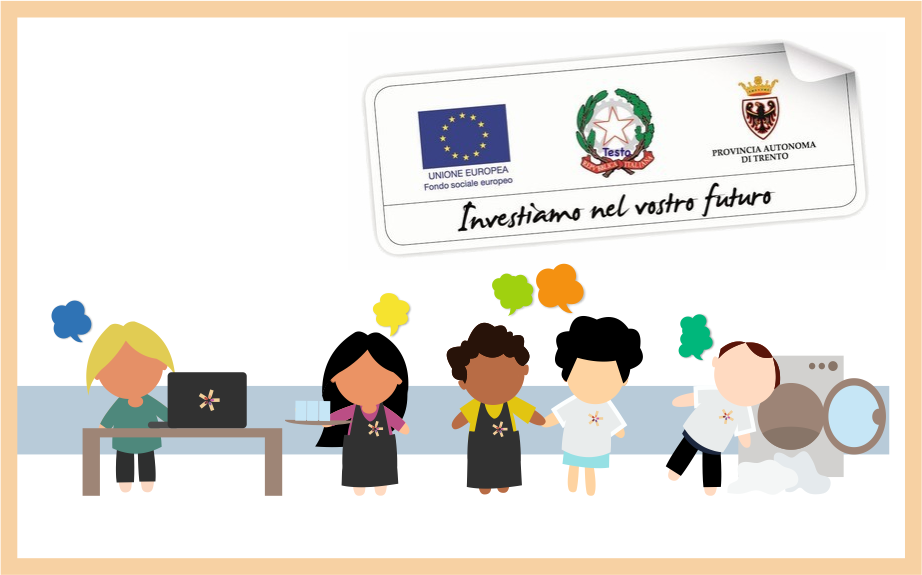 illustrazione con i vari servizi offerti da Infusione